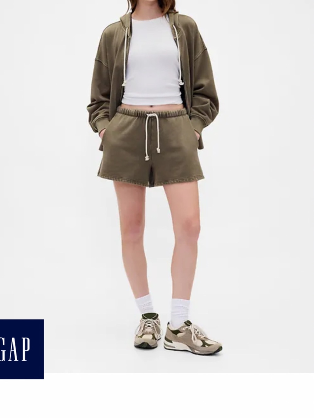 GAP 3" Heavyweight French Terry Sweat Shorts